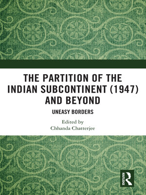 cover image of The Partition of the Indian Subcontinent (1947) and Beyond